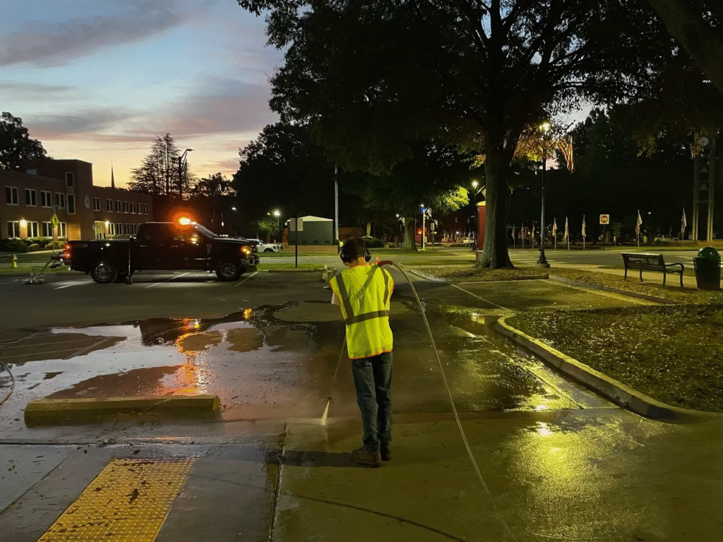 Commercial Pressure Washing